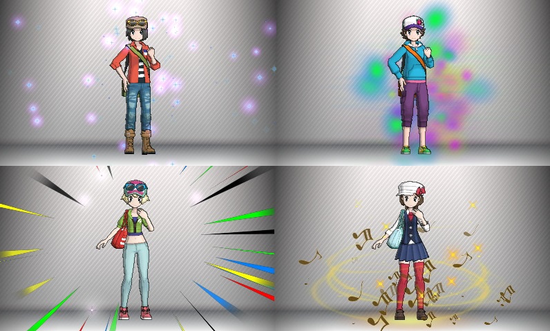 Pokemon y girl clothes